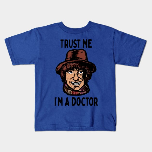 Trust me I'm a doctor; Who Kids T-Shirt by jonah block
